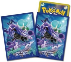 Japanese Pokemon Shadow Rider Calyrex Sleeves - 64ct